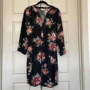 Loft Outlet Dress 3/4 sleeves